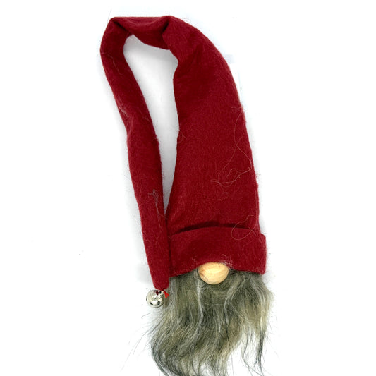 Tomten w Bell Bottle Topper (Red)