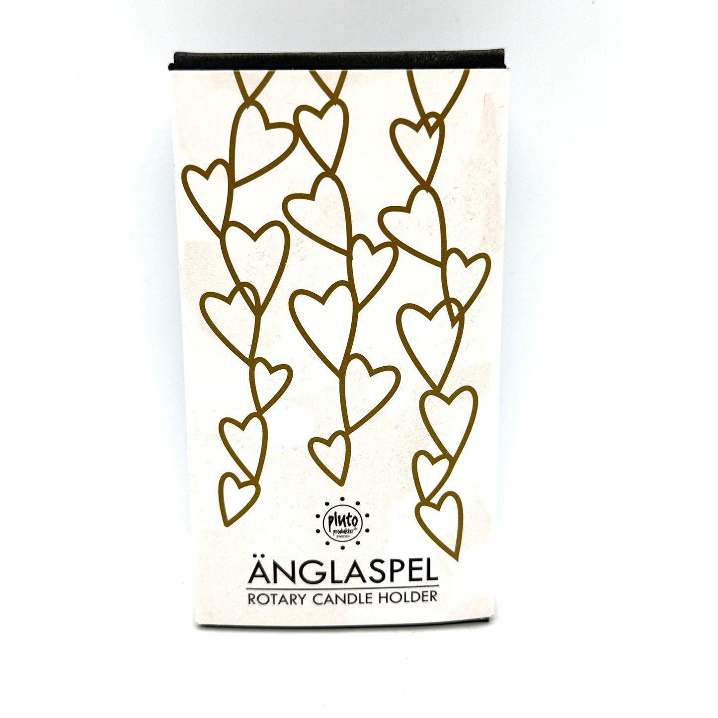 Änglaspel Row of Hearts rotary candle holder