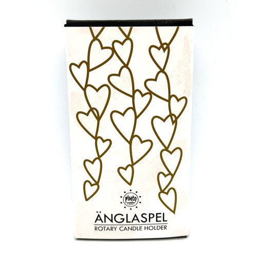 Änglaspel Row of Hearts rotary candle holder