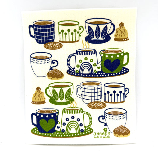 Coffee Break Swedish Dishcloth