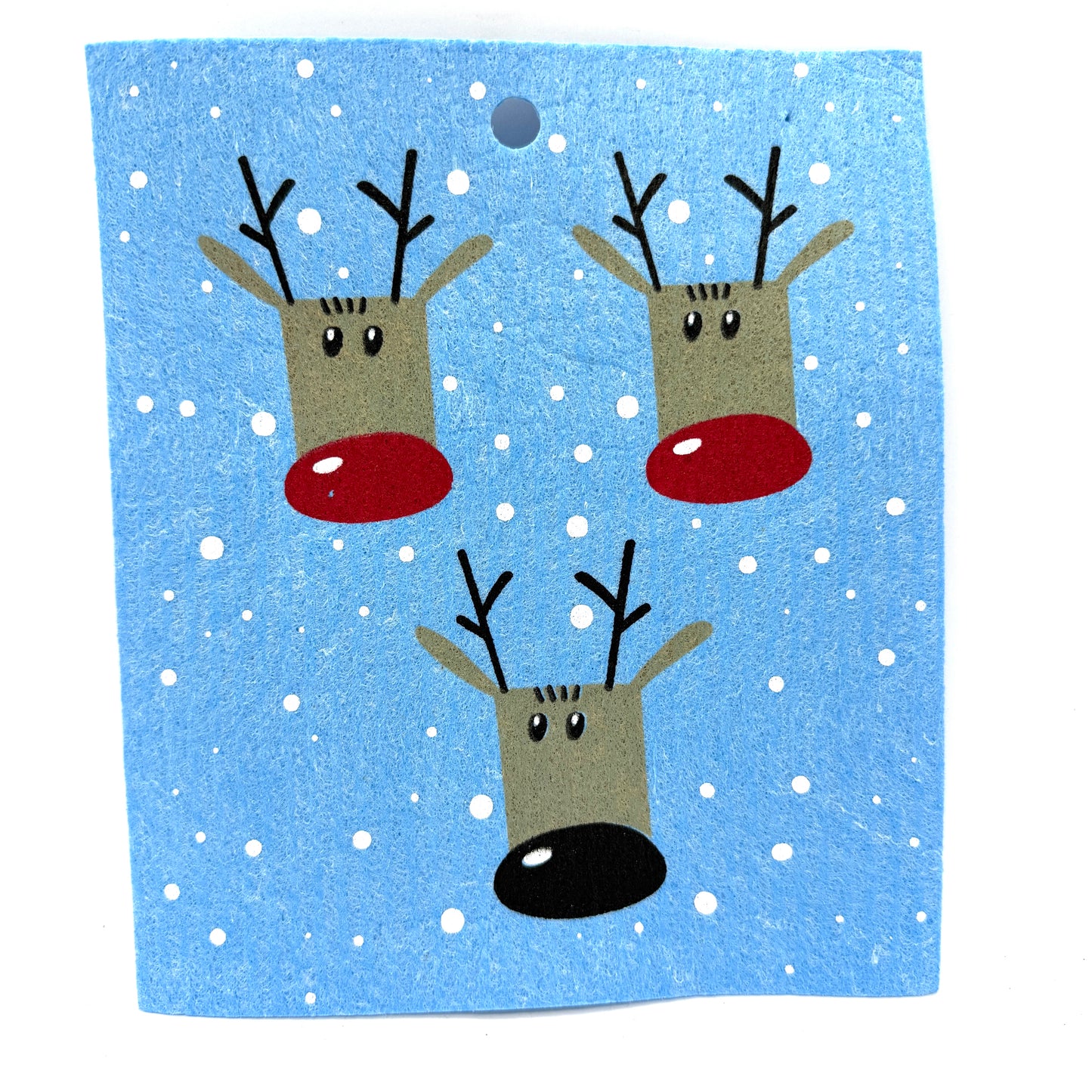 Reindeer Swedish Dishcloth