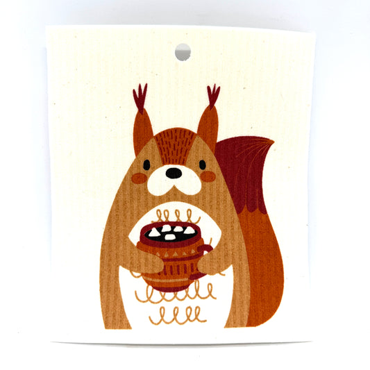 Chipmunk Swedish Dishcloth