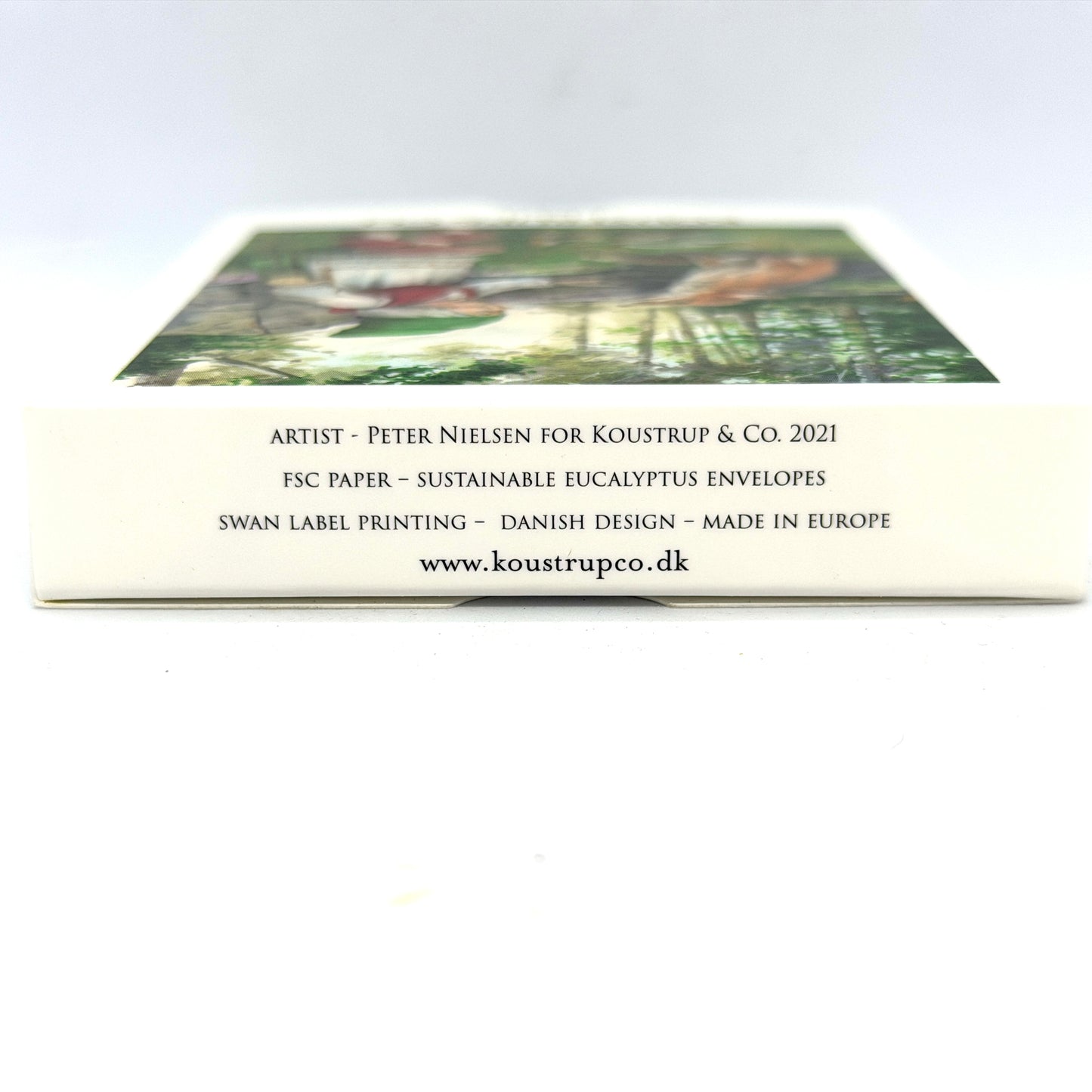 Gnomes Outside at Home Little Danish Art Notecards