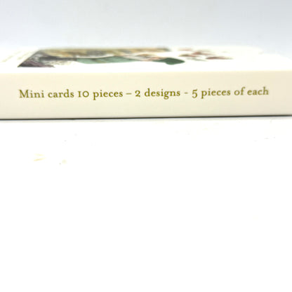 Gnomes Outside at Home Little Danish Art Notecards
