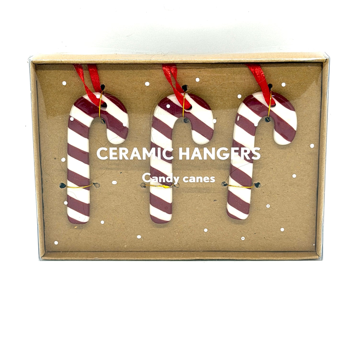 Candy Cane 3 pack Ornaments