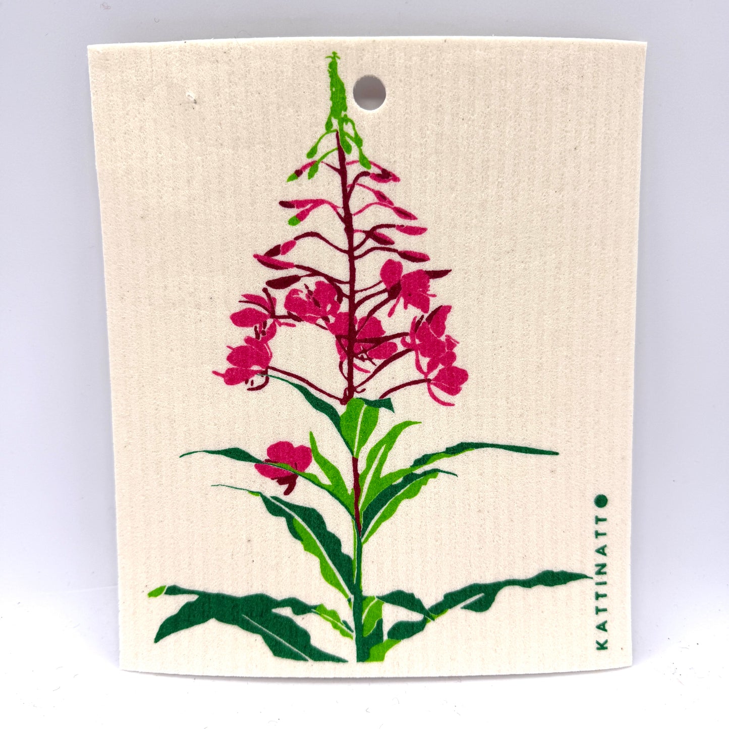 Fireweed Swedish Dishcloth