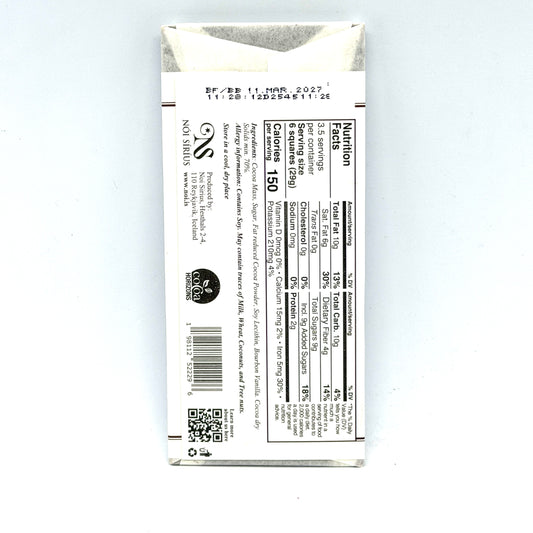 Icelandic Dark Chocolate (70%)