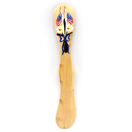 American Flag and Flower Spreader