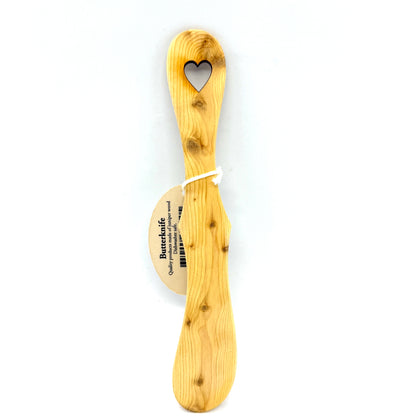 Heart Cutout Wood Spreader
