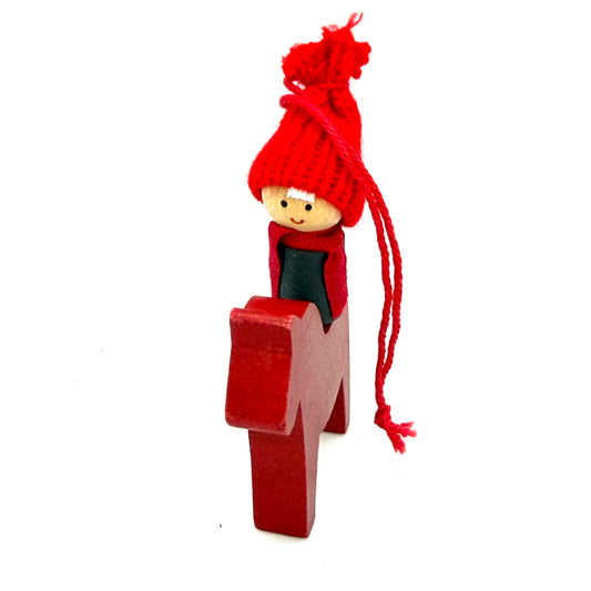 Tomteboy on Horse Ornament