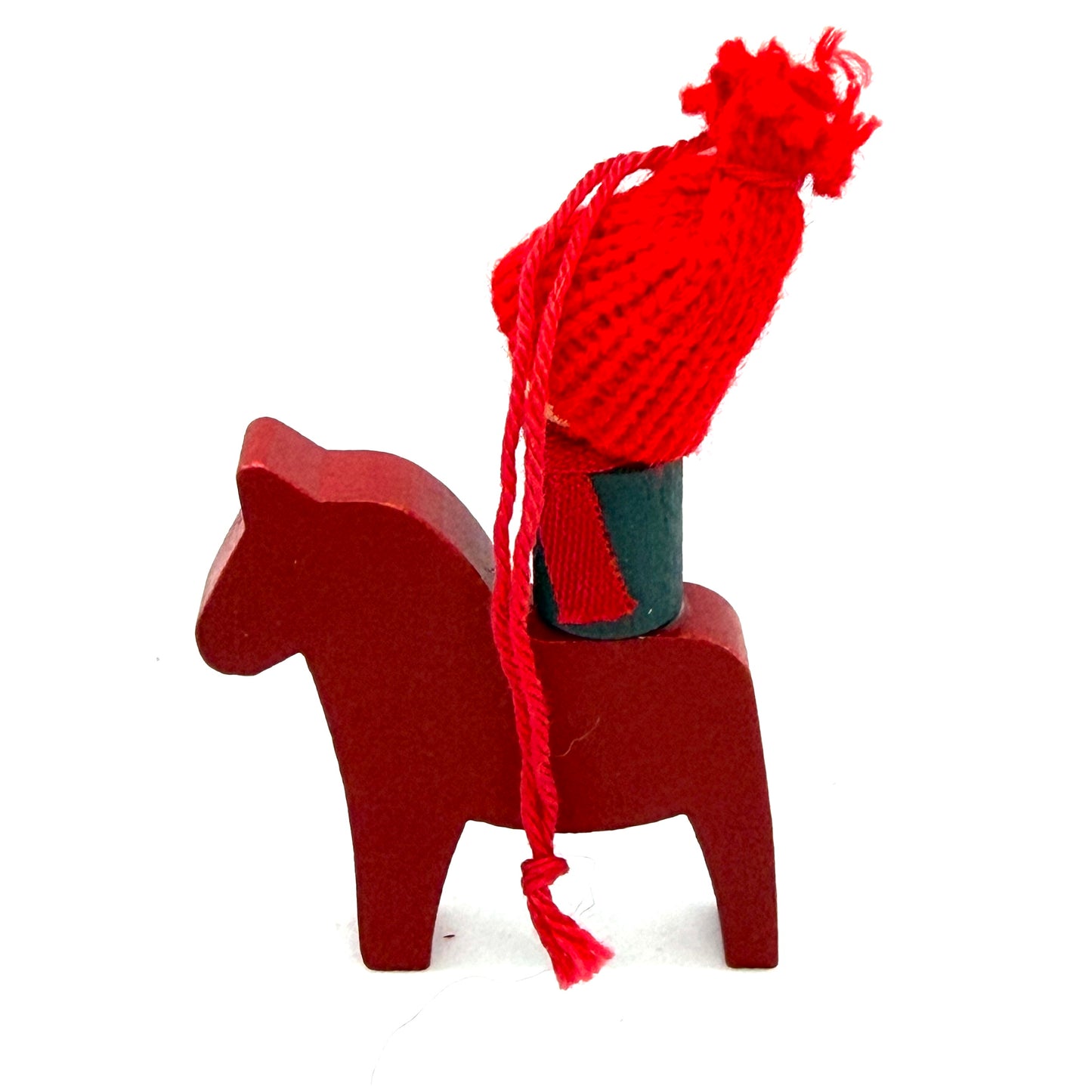 Tomteboy on Horse Ornament