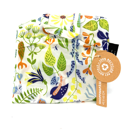 Swedish Floral Shopper Tote