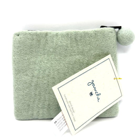 Bluebird Felted Coin Purse