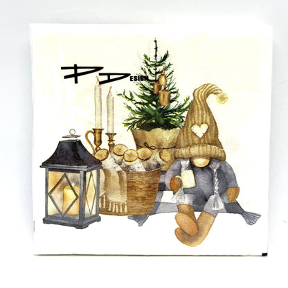 Cozy Tomten Dinner Napkin