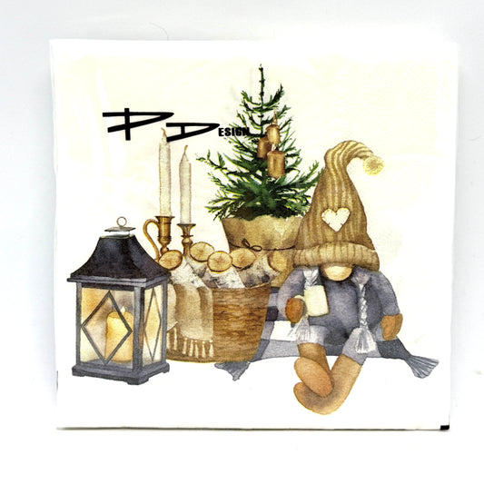 Cozy Tomten Dinner Napkin