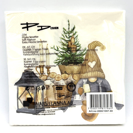 Cozy Tomten Dinner Napkin