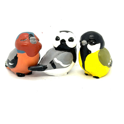 Three Bird Statuettes