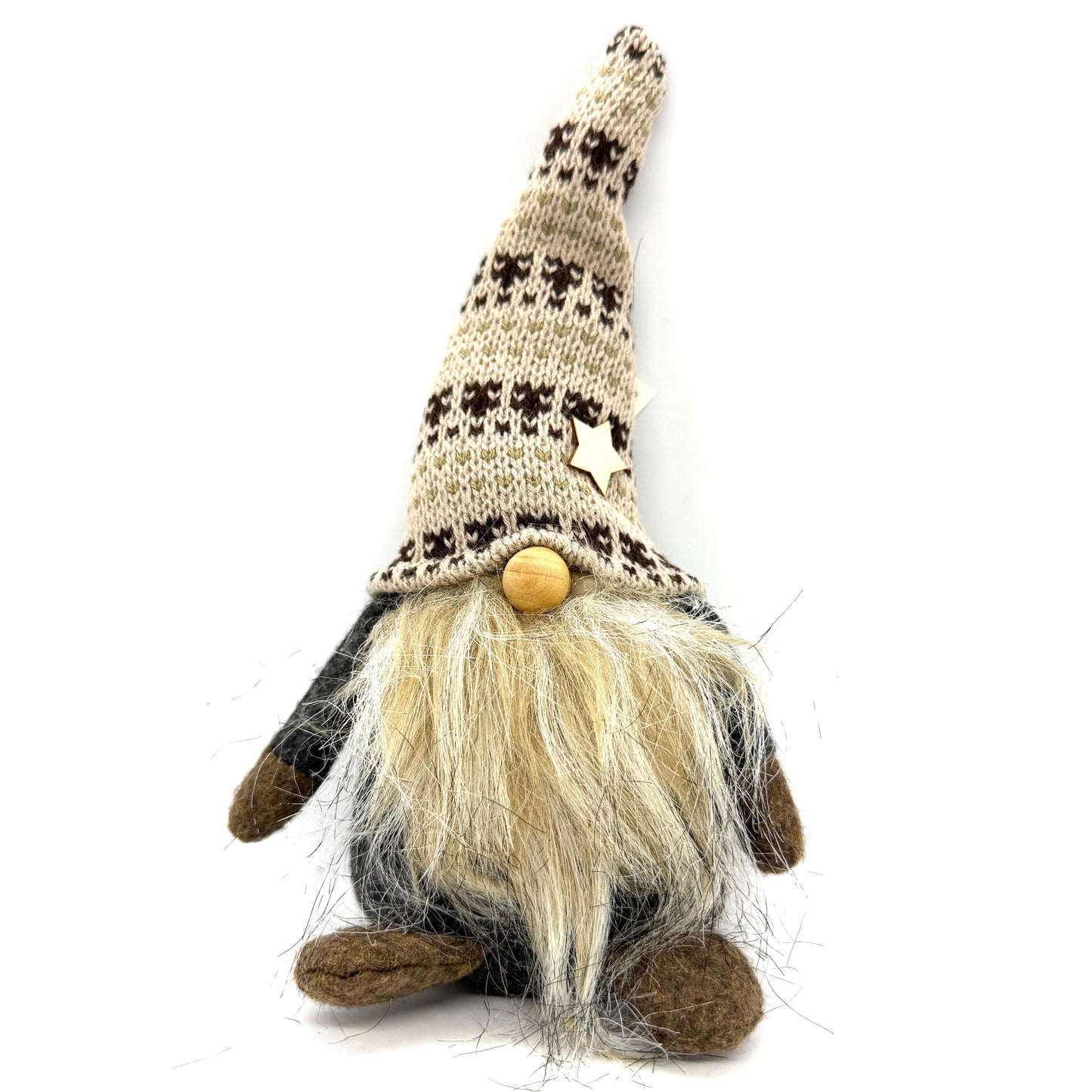 Beige Star Hat Tomten