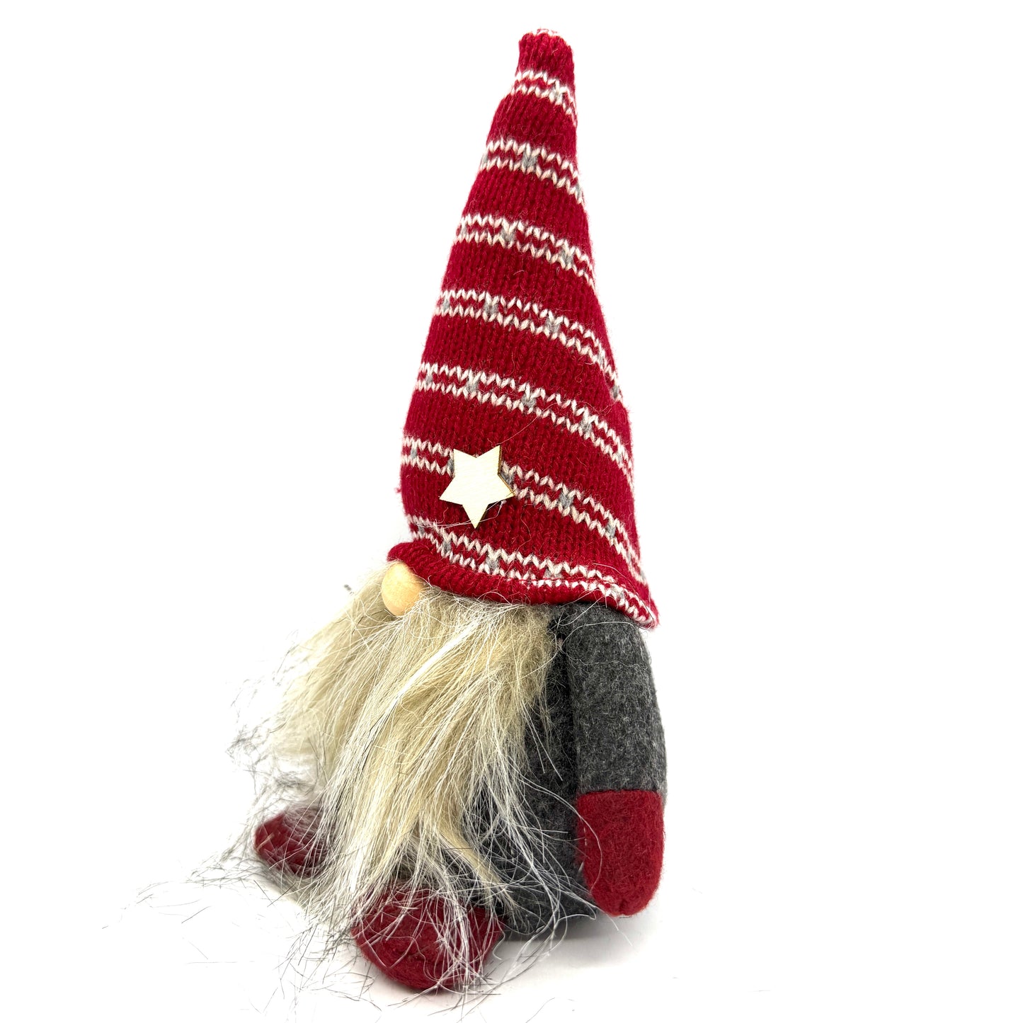 Red Striped Star Hat Tomten