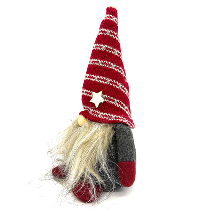 Red Striped Star Hat Tomten