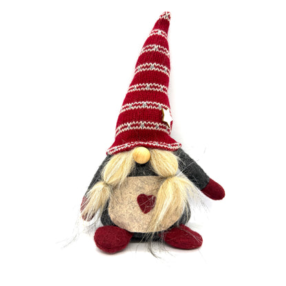 Red Striped Star Hat Mom Tomte