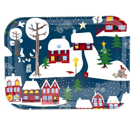 Winter Serving Tray