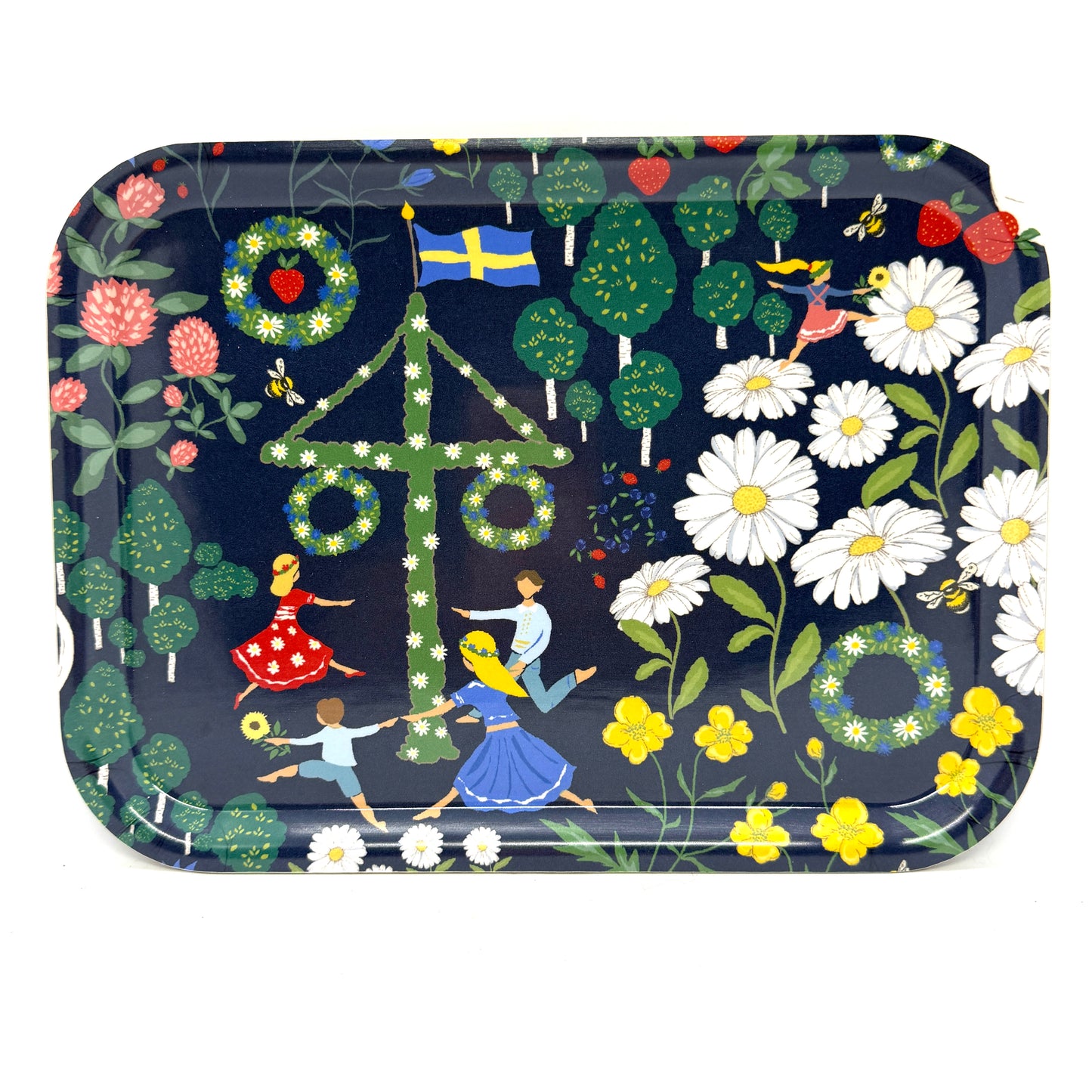 Midsummer Blue Serving Tray