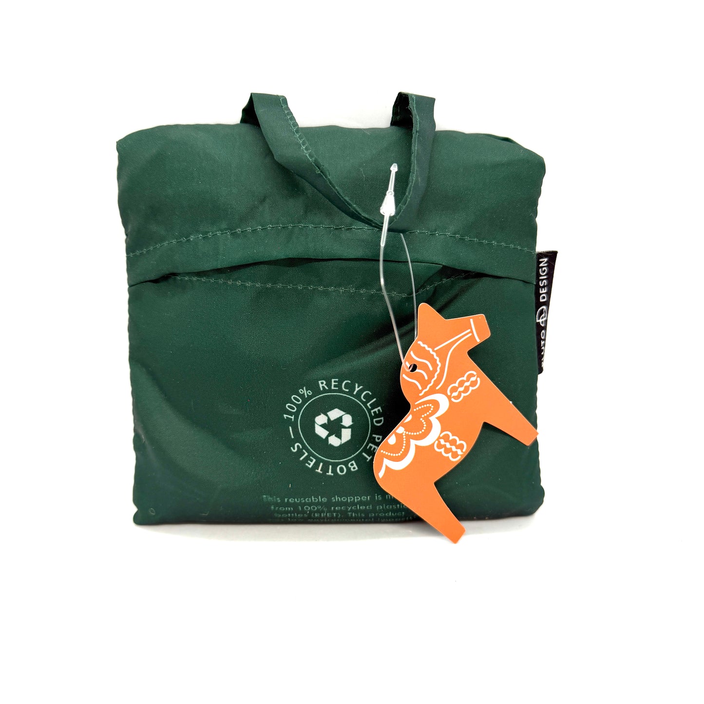 Swedish Folk Art Shopper Tote