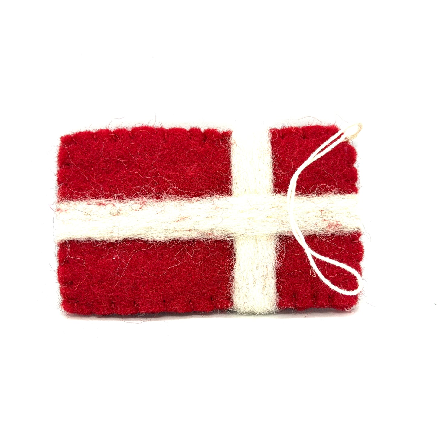 Danish Flag Felt Ornament