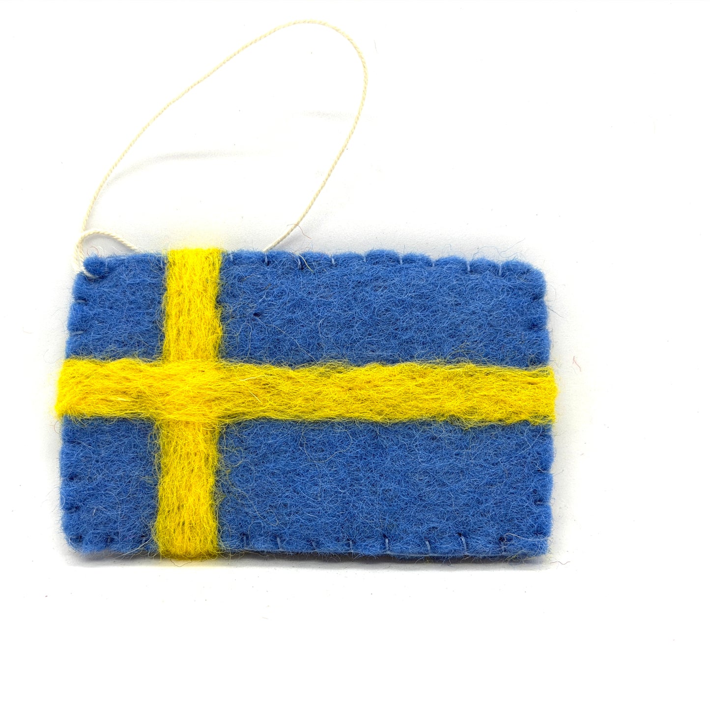 Swedish Flag Felt Ornament
