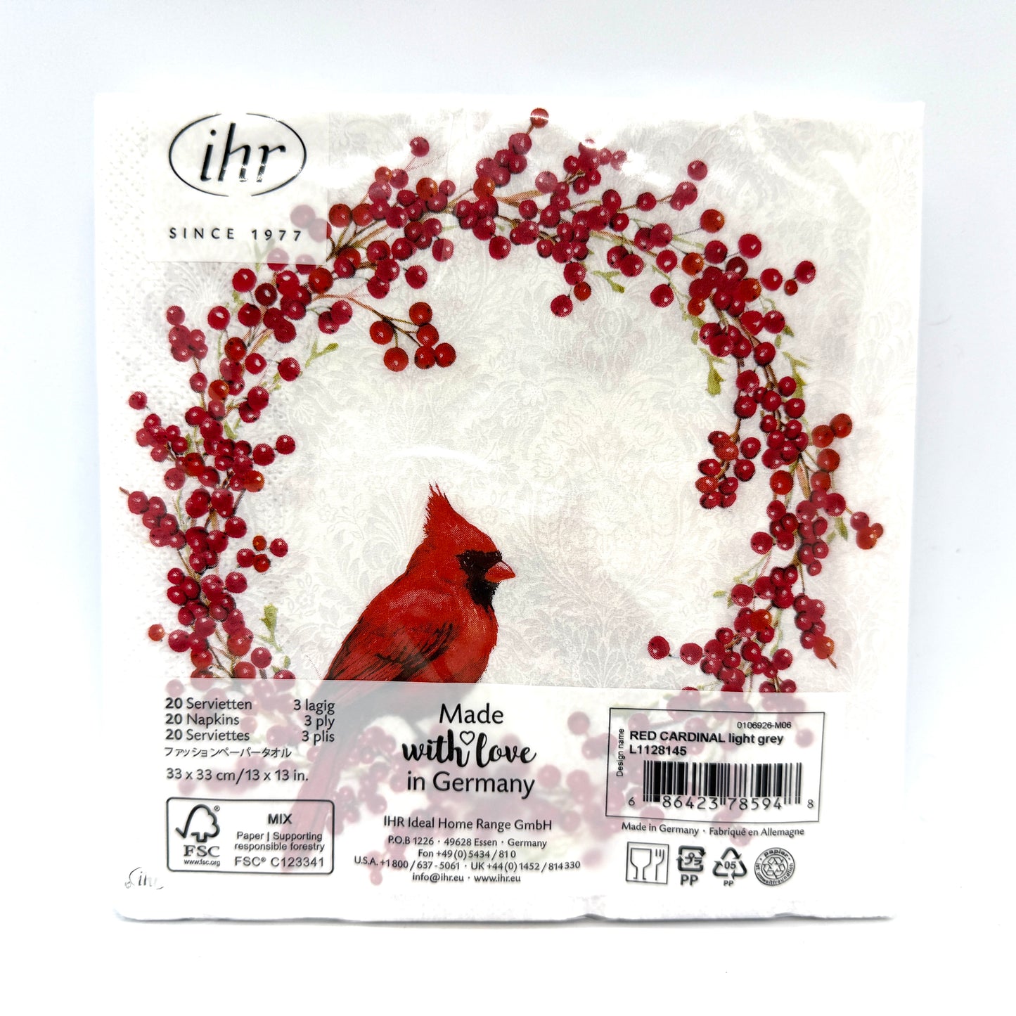 Cardinal Dinner Napkin
