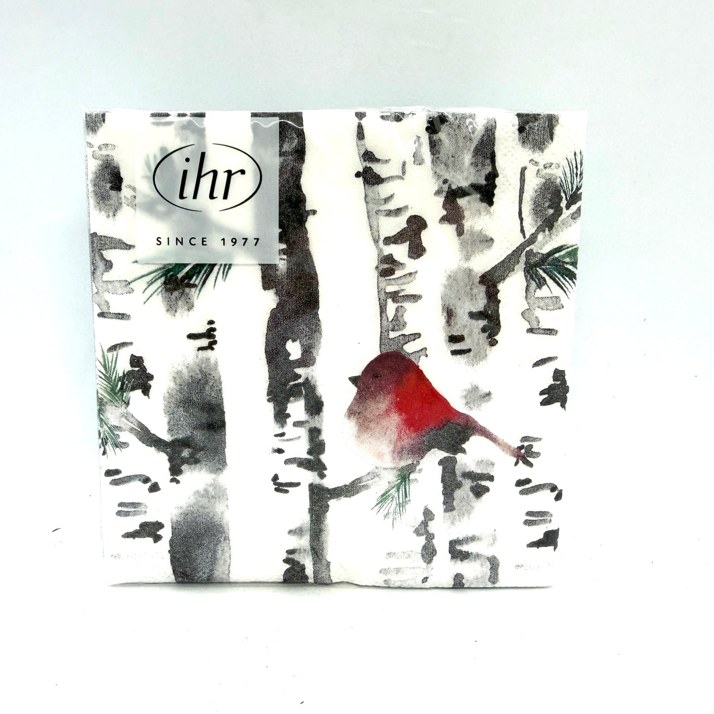Bird in Birch Cocktail Napkin