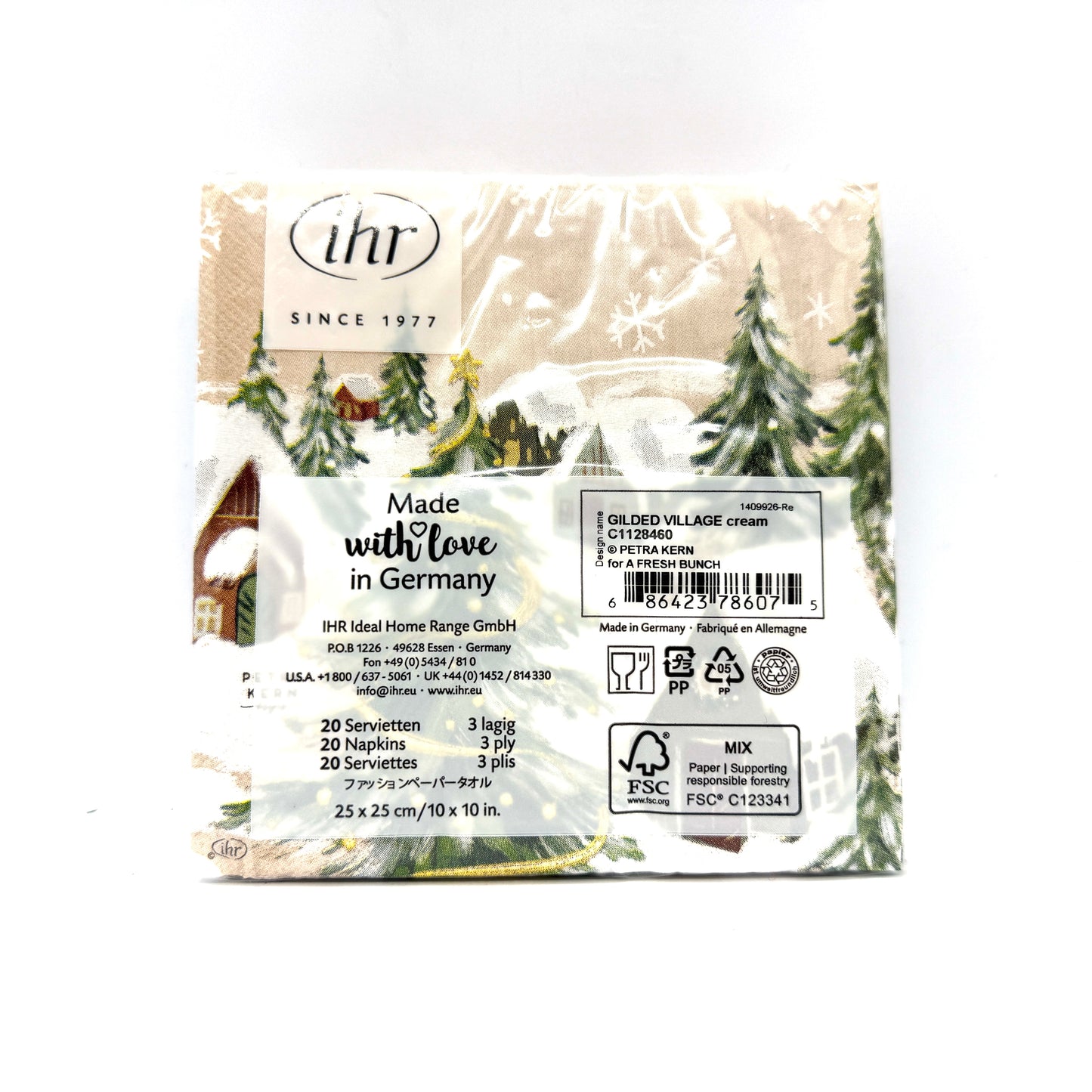 Gilded Village Cocktail Napkin