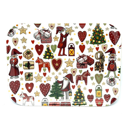 Arvidssons Textile Julstök Birch Serving Tray – Made in Sweden