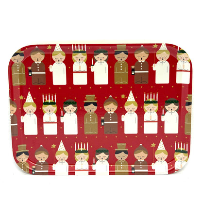 Swallings Lucia Procession  Birch Serving Tray – Made in Sweden