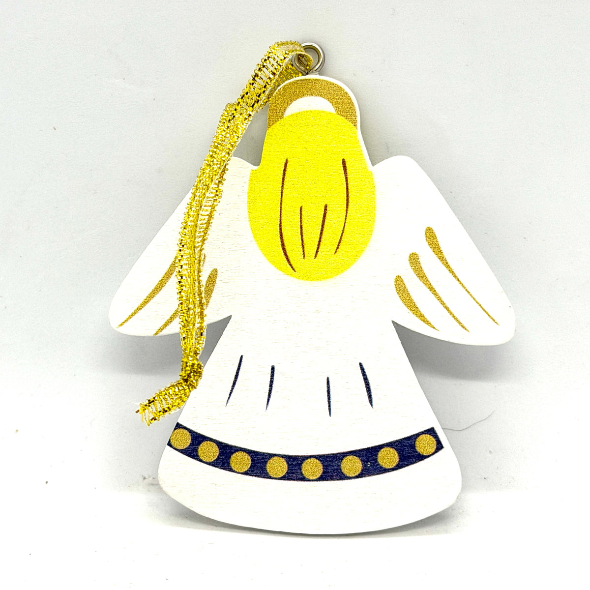 Angel Wood Ornament