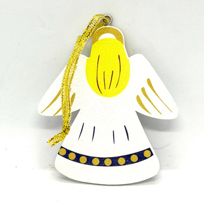 Angel Wood Ornament