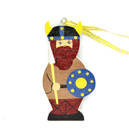 Viking Wood Ornament