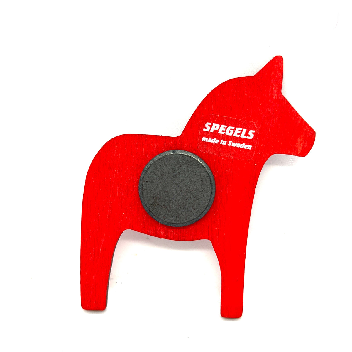Wood Dalahorse Magnet