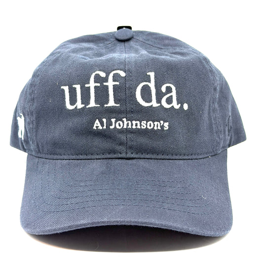 Al Johnson's Uff Da Cotton Hat – Adjustable