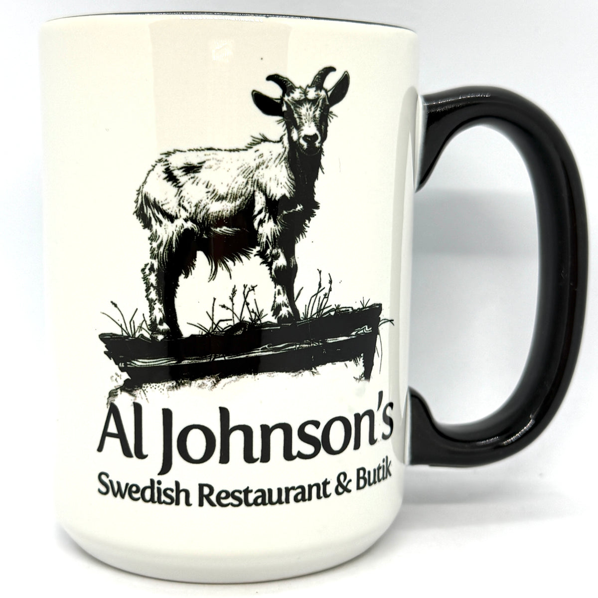 Al Johnson's Classic Goat Coffee Mug