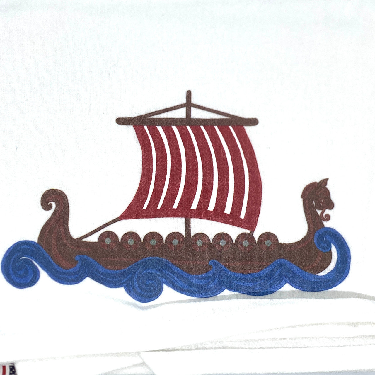 Close up of viking ship