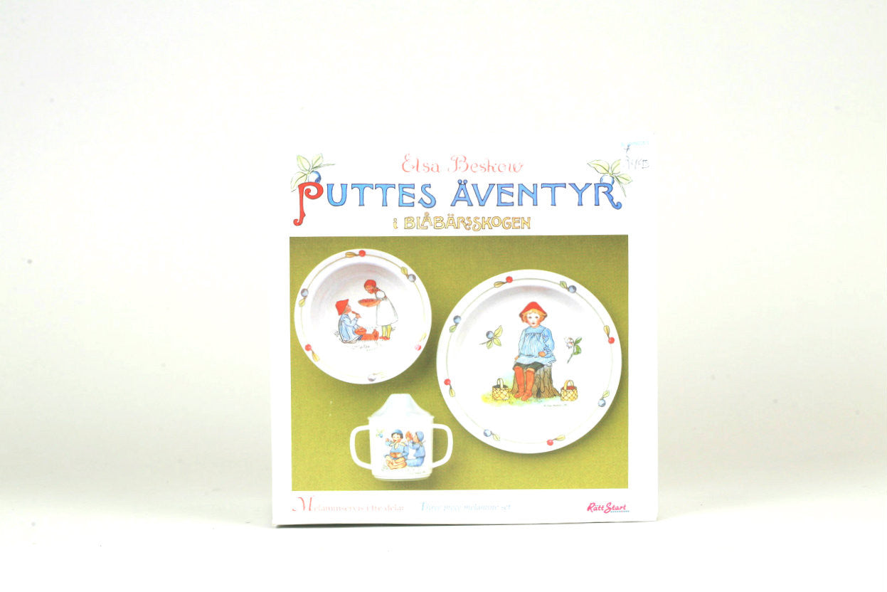 Peter In Blueberry Land Children's Dish Set