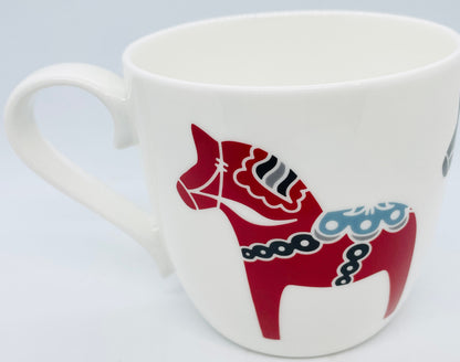 Dalahorse Bone China Mug
