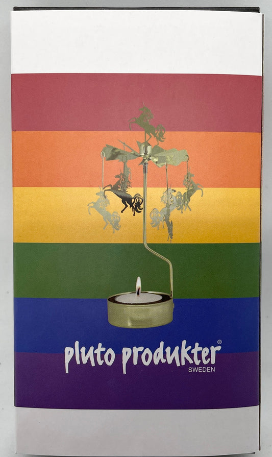 Änglaspel Unicorn rotary candle holder