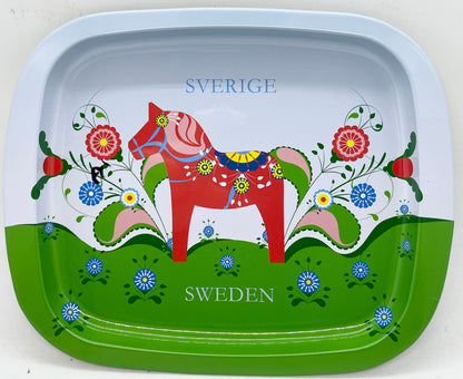 Dala Horse Sverige Serving Tray