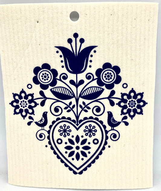 Bird Kurbits Swedish Dishcloth