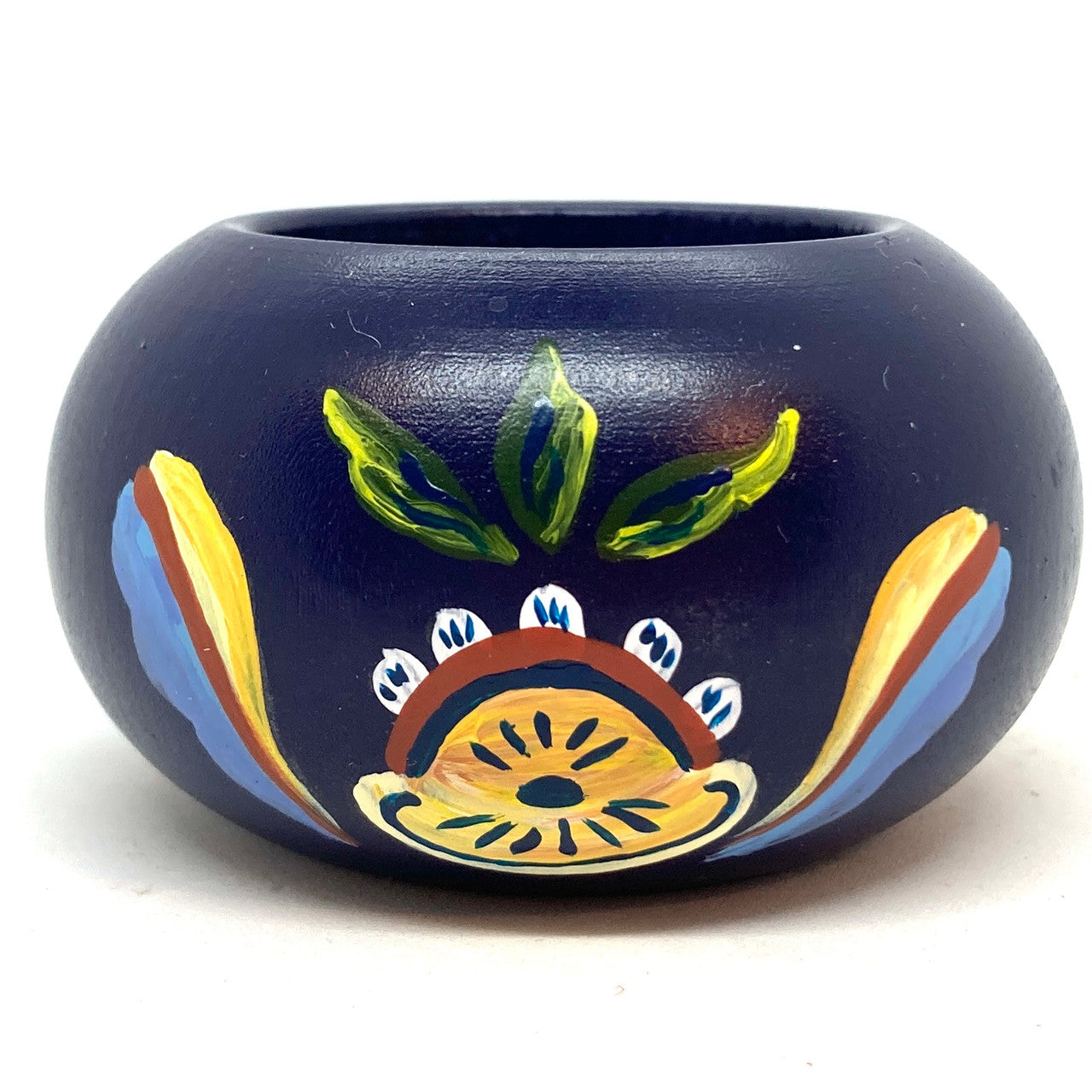 Wooden Kurbits Votive Candleholder