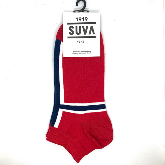 Ankle length Norway Flag Socks
