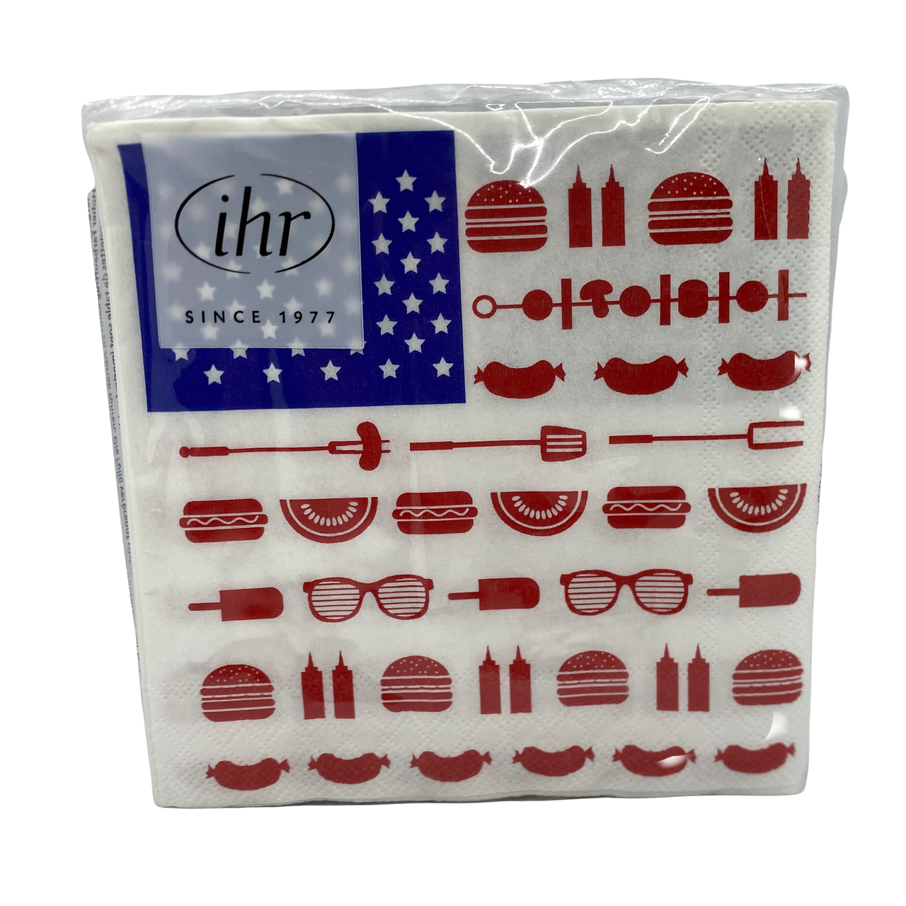 Stars & Stripes Cookout Cocktail Napkins